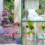 Idee per balcone e terrazzo shabby chic