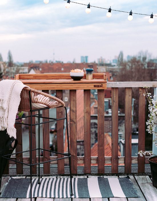 tavolo balcone stretto e lungo