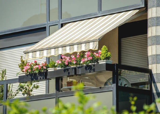 Tenda da sole a cappottina per balcone da esterno parasole impermeabile  parà